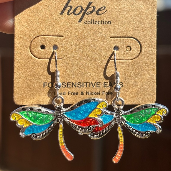 Jewelry - Hope Collection Dragonfly Earrings